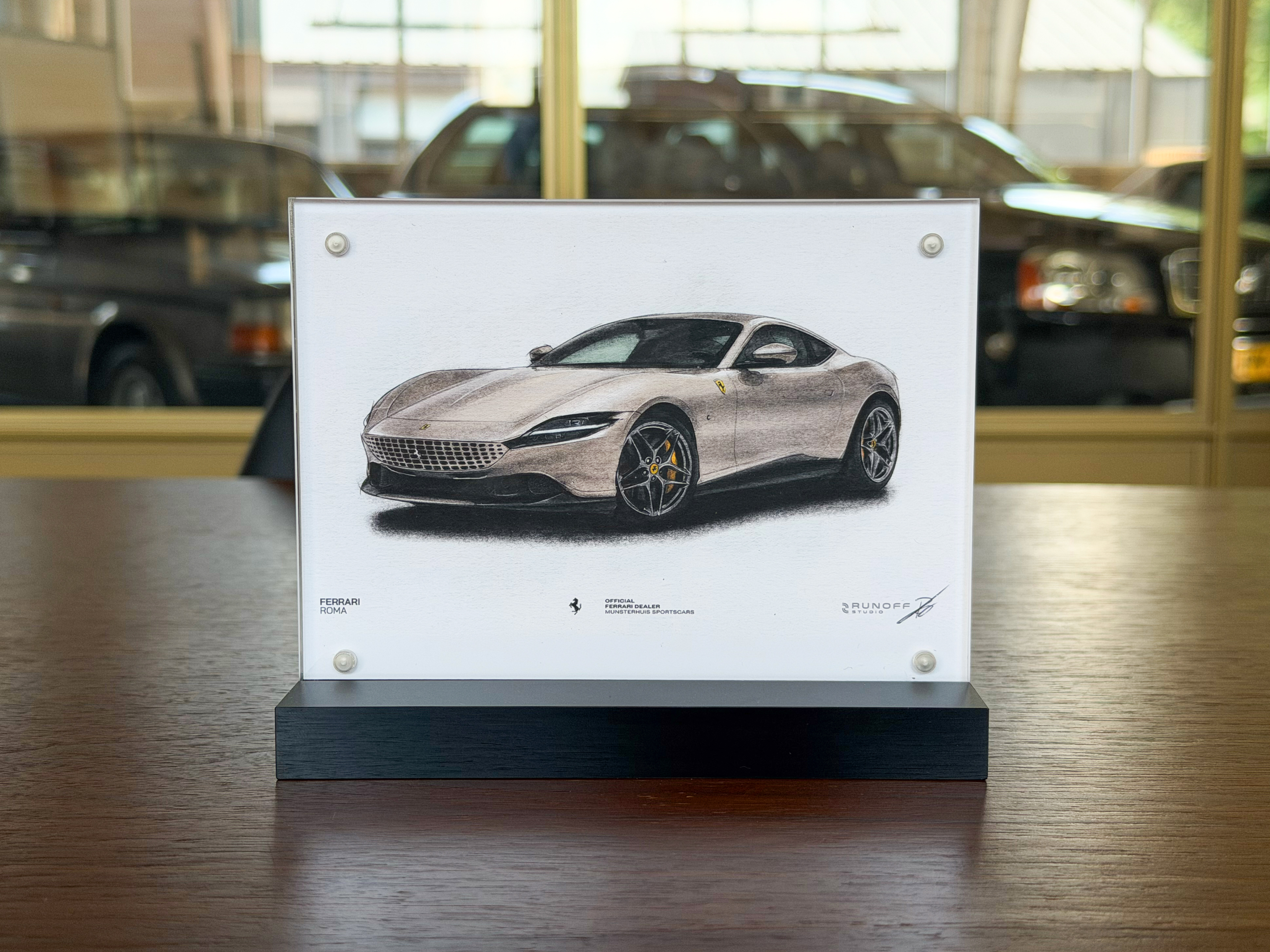 Ansichtkaart premium voorbeeld