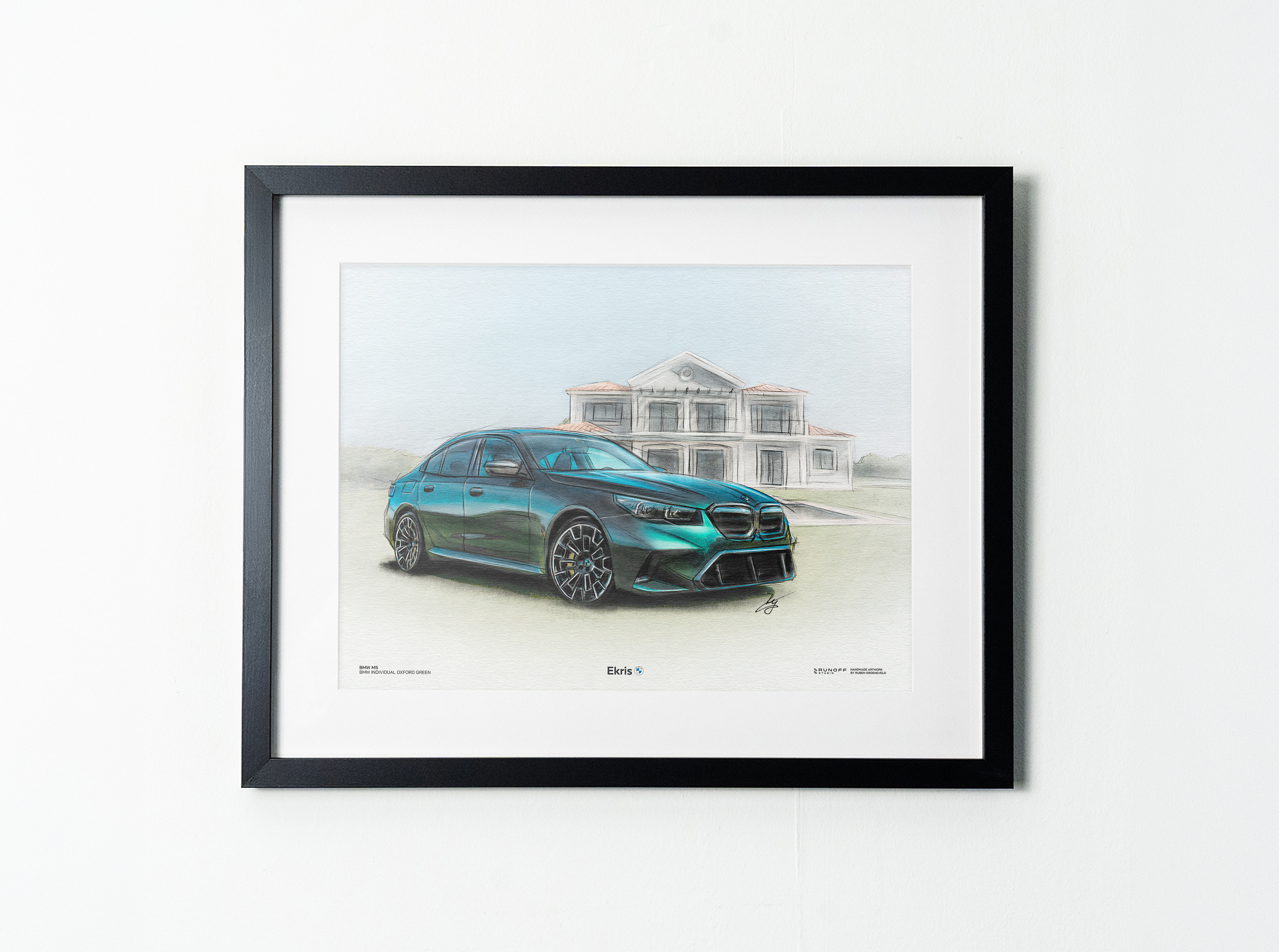 One-off custom achtergrond voorbeeld